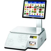 Торговые весы CAS CL7000 с сенсорным экраном и печатью этикеток